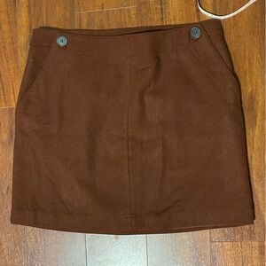 Dalia Poly Wool blend skirt size 14 Preppy